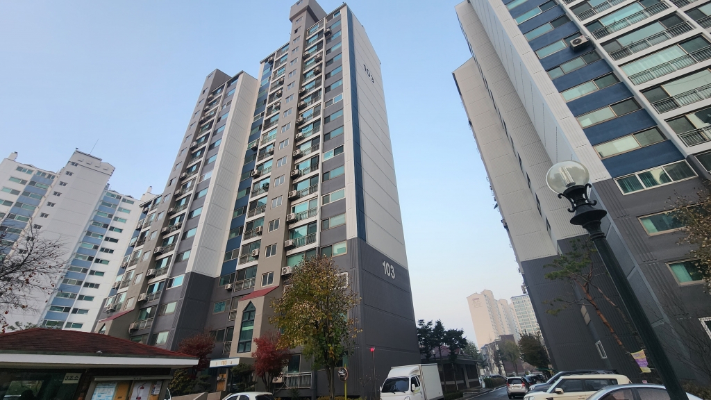덕소리버뷰 진도아파트 내, 외부 균열보수 및 재도장공사, 동 출입구 환경개선공사
